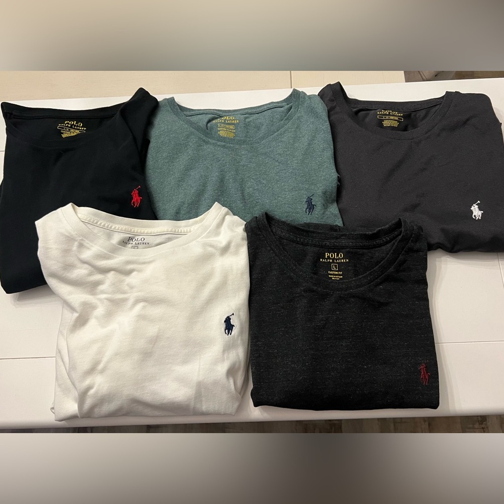 Men’s Ralph Lauren Polo Short Sleeve Shirts Size Large